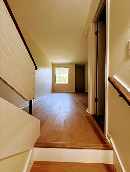 Living Room from kitchen stairs