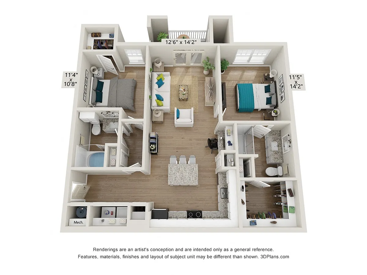 Floor plan Bliss