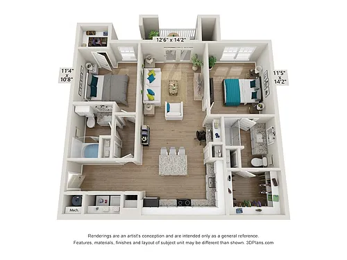 Floor plan Bliss