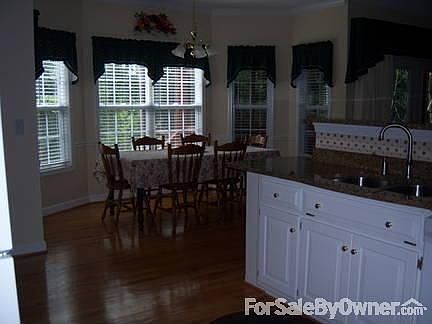 Kitchen and Five-bay eating area