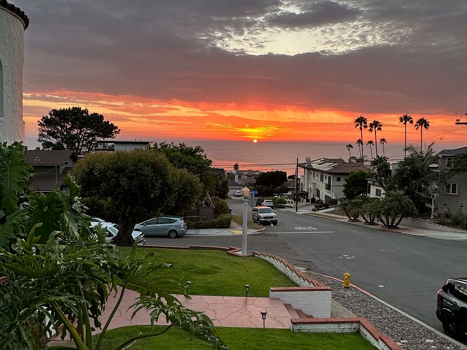 catch the amazing sun setting on your front deck