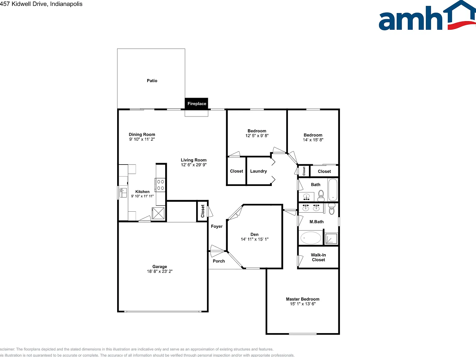 3 bed, 2.0 bath, 1634 sqft, $2,000 — Photo 2