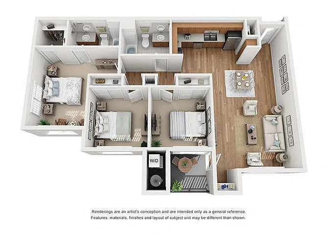 Floor plan 3x2 Regency