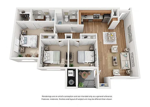 Floor plan 3x2 Regency