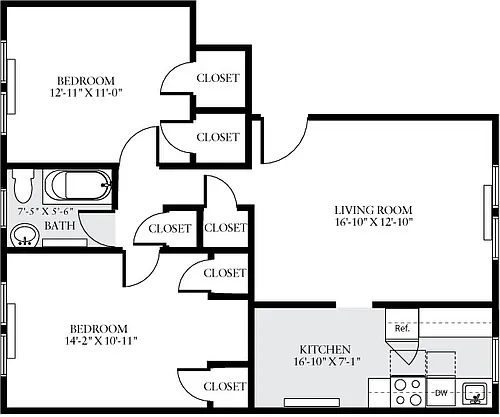 Floor plan 816