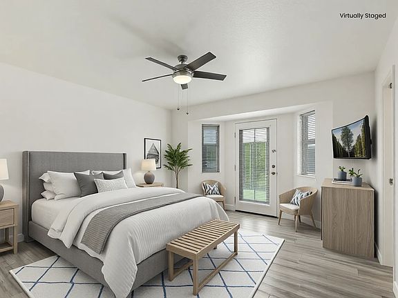 Master bedroom -- Virtually staged