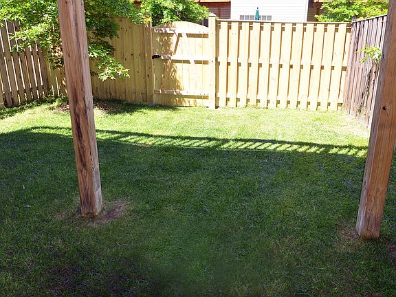 Fenced Backyard