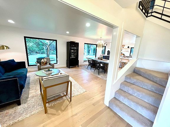 Entry and formal living area