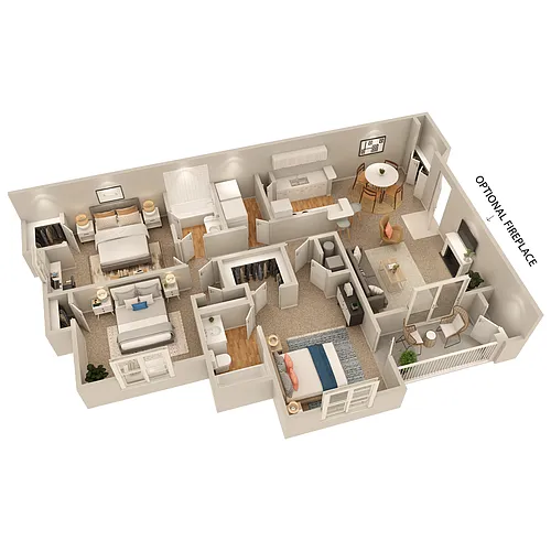 Floor plan C1