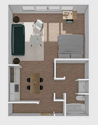 Floor plan Studio