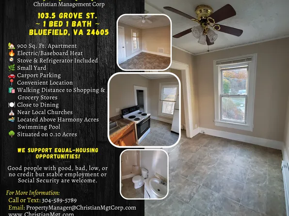 103.5 Grove St #103.5, Bluefield, VA 24605