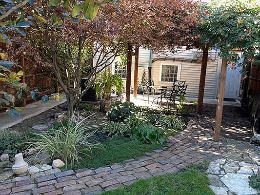 Beautiful garden.