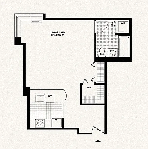 Floor plan Studio