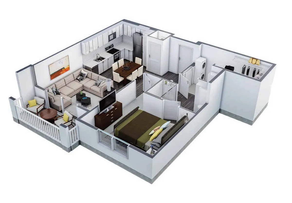 Floor plan Cavallero