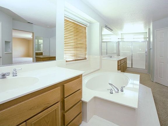 Huge master bathroom with jacuzzi tub