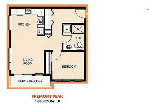 Floor plan Fremont Peak