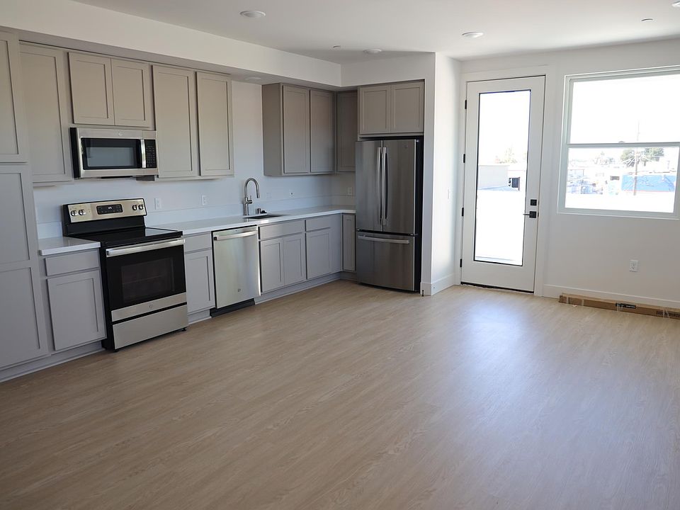 Kitchen/Great Room and private deck.