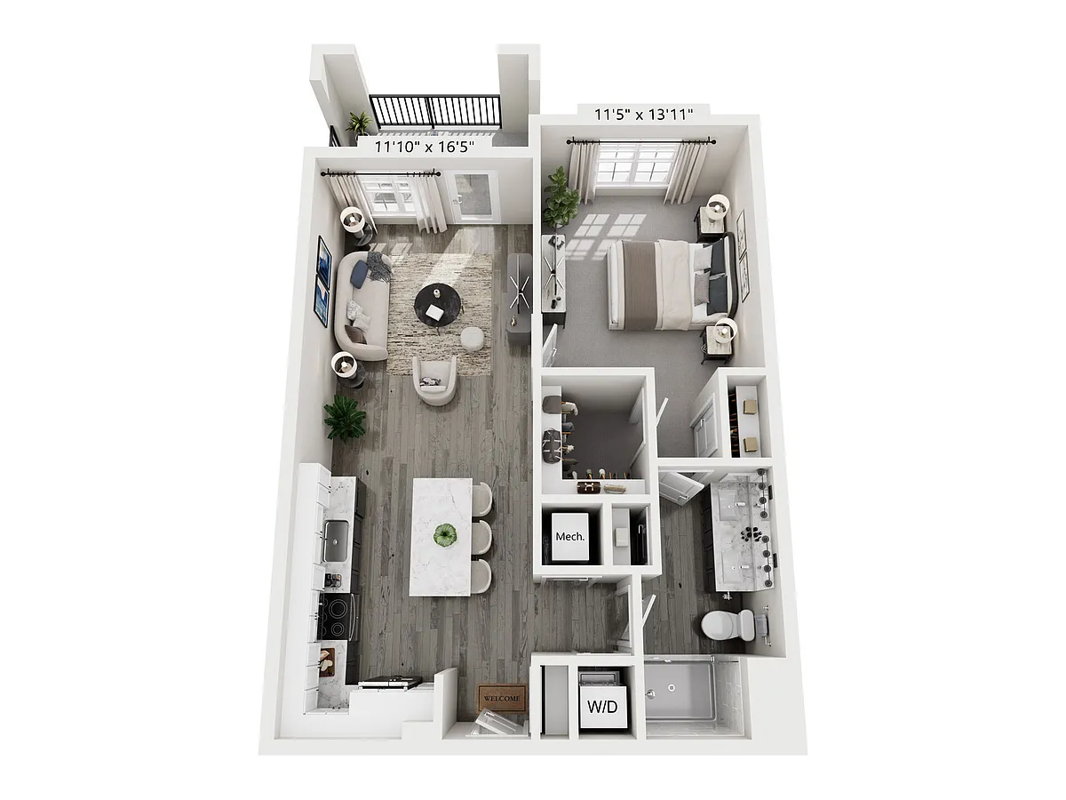Floor plan A1