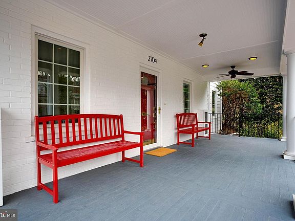 Your own front porch with all that southern charm