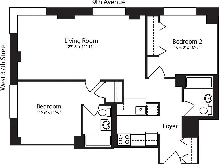 400 W 37th St #7R — Photo 2