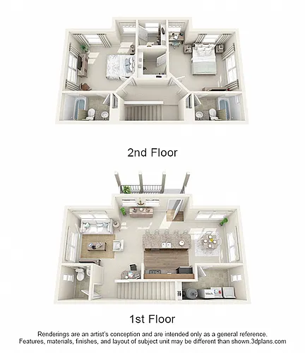 Floor plan The Evagraven Townhome