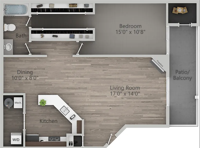 Floor plan Camden