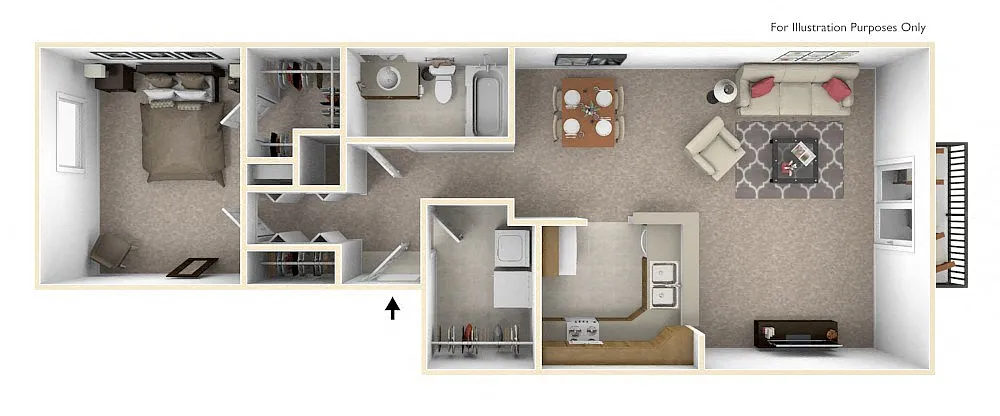 Floor plan The Sarah
