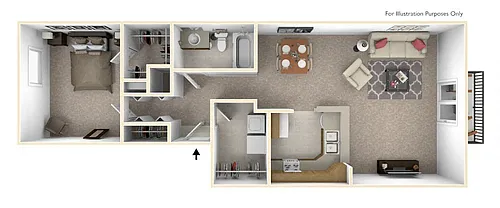 Floor plan The Sarah