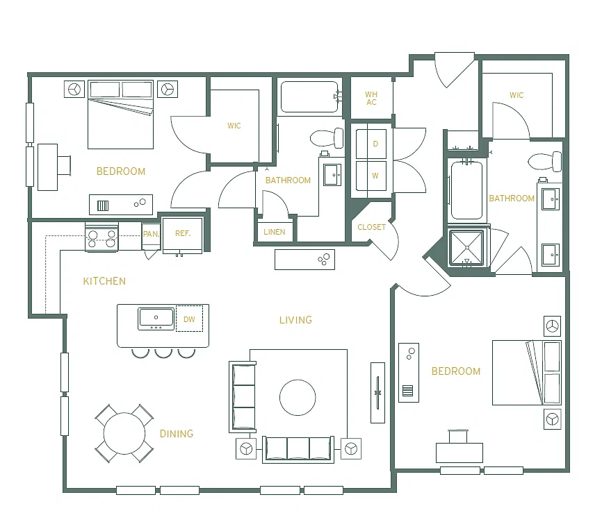 Floor plan B2 - HD