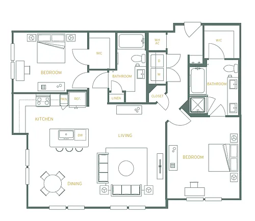 Floor plan B2 - HD