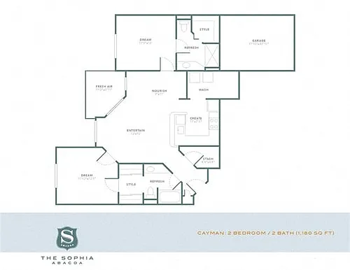 Floor plan Cayman