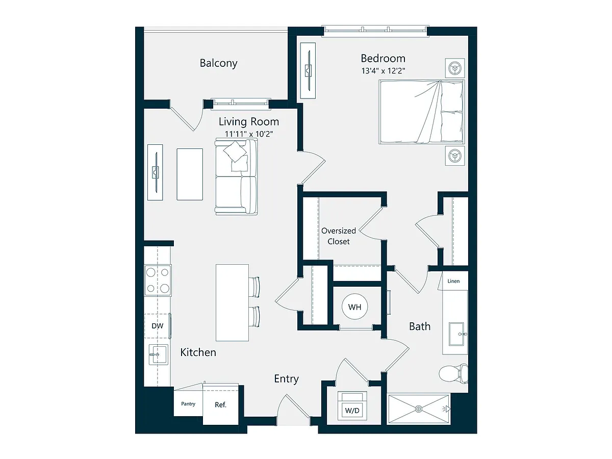 Floor plan B2
