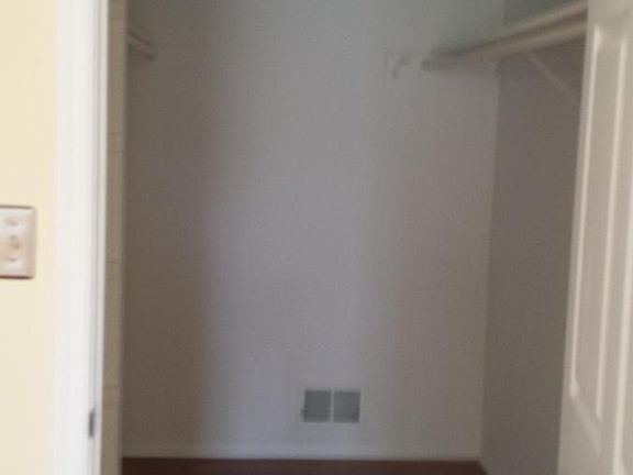 Walking closet in Master bedroom