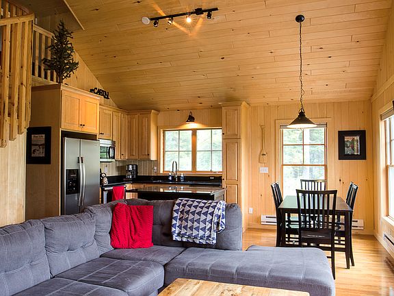 Open layout with aspen T&G.