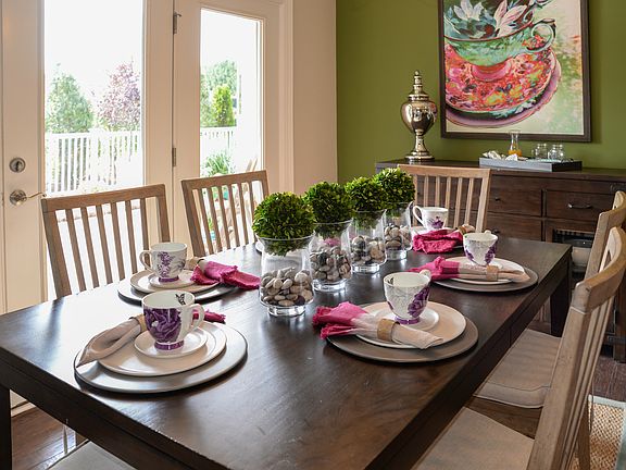 Open, light filled living area