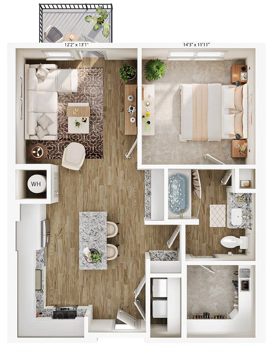 Floor plan A2