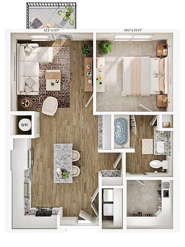 Floor plan A2
