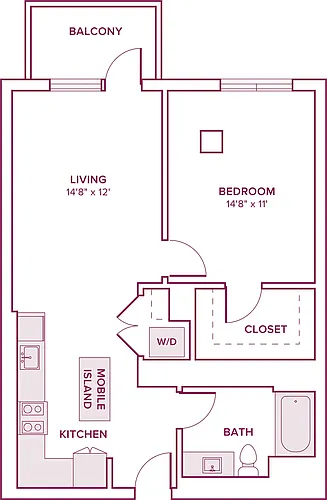 Floor plan A19