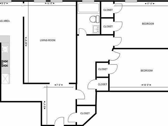 2nd image of 900 W End Ave APT 16f