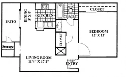 Floor plan Corbel