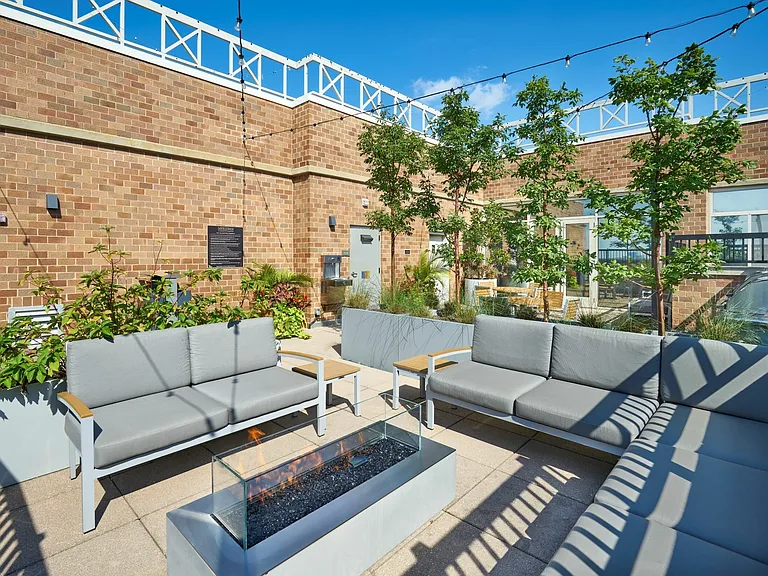 Newly Renovated Rooftop Lounge With Fire Pit