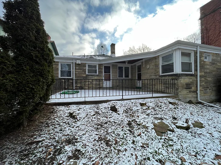 Rear patio (winter)