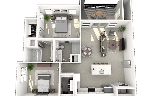 Floor plan B2
