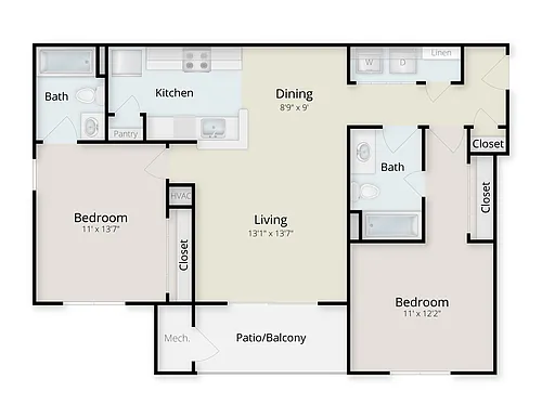 Floor plan The Dogwood