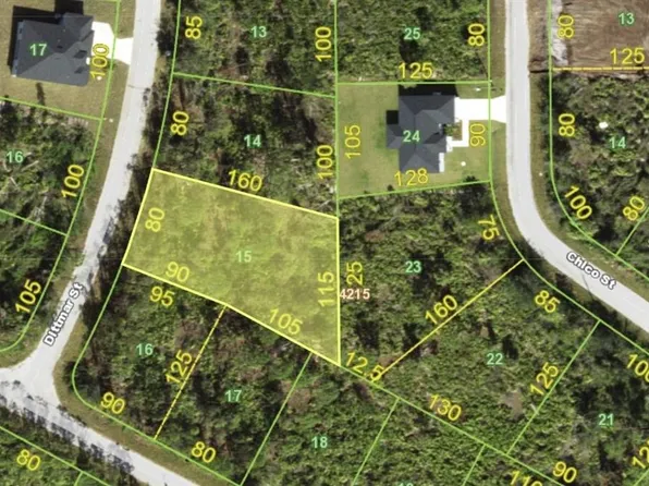8258 DITTMAR STREET LOT 15, PORT CHARLOTTE, FL 33981
