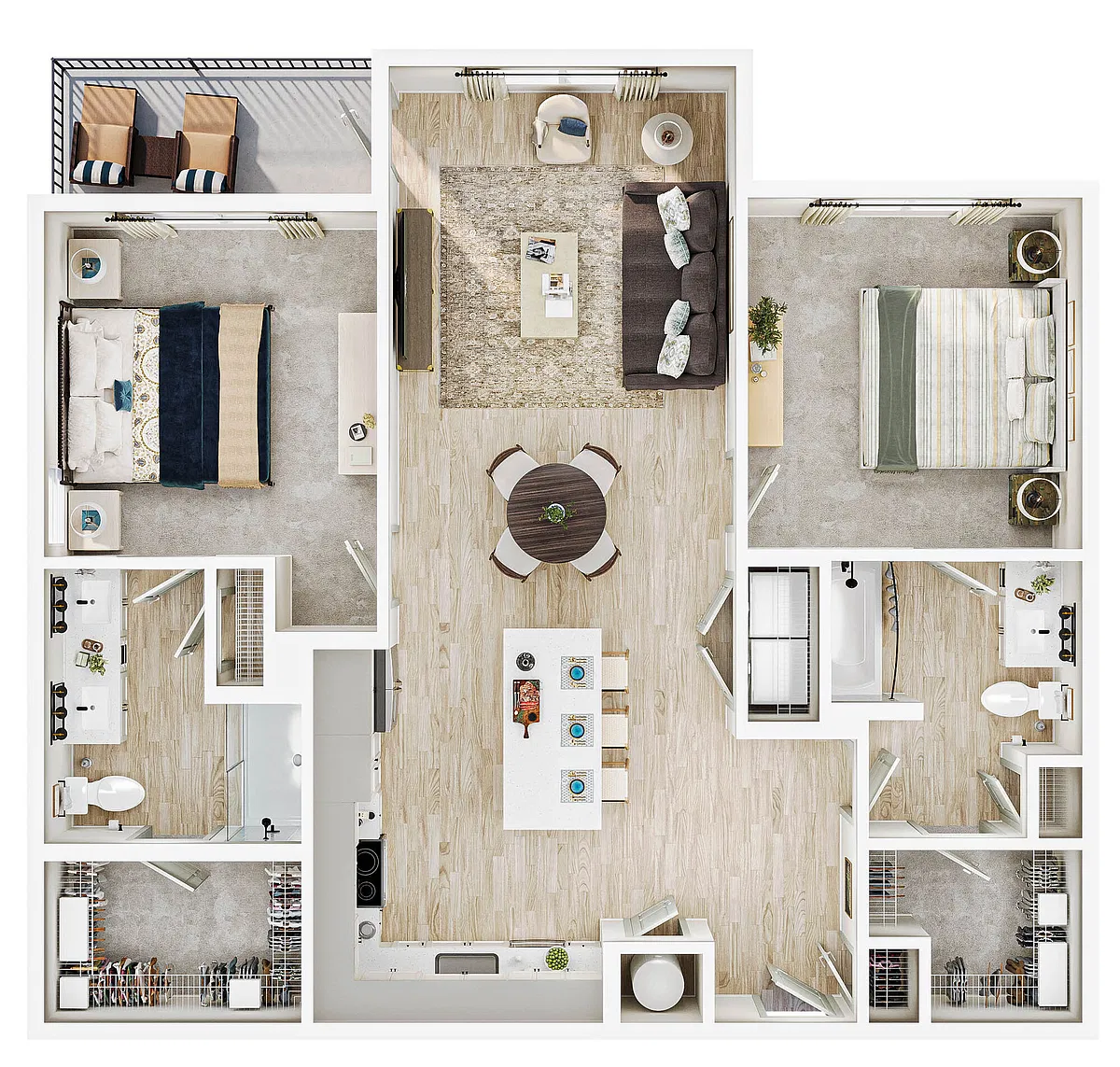 Floor plan B4
