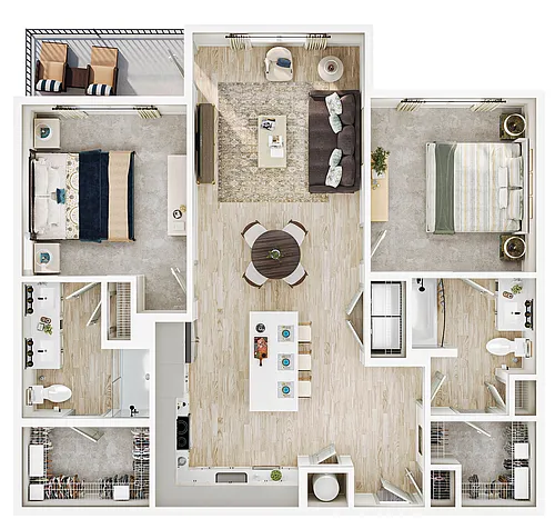 Floor plan B4