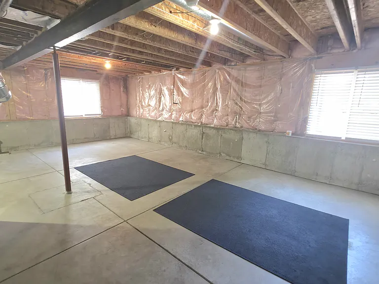 Unfinished basement