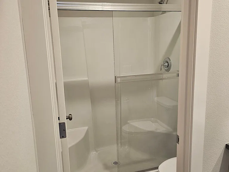 Master shower