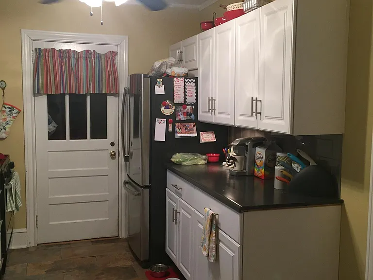 Kitchen, door leads to laundry room/pantry